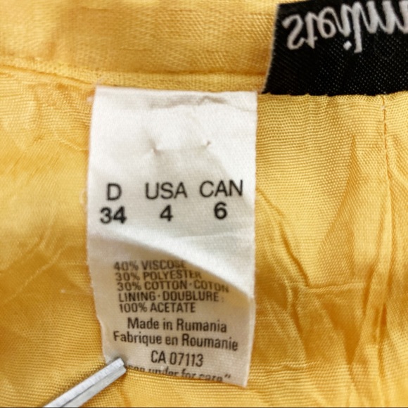 Vintage A-line Pleated Midi Skirt - Picture 9 of 10